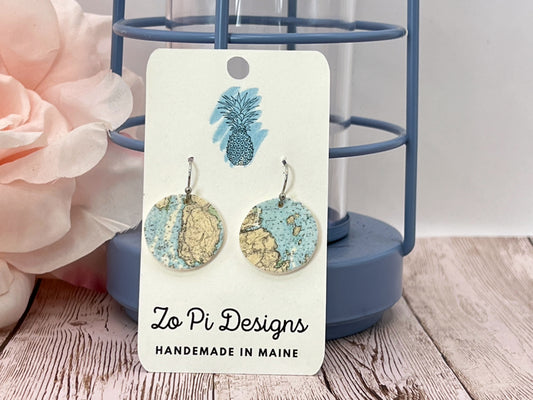 Chart Dangle Earrings